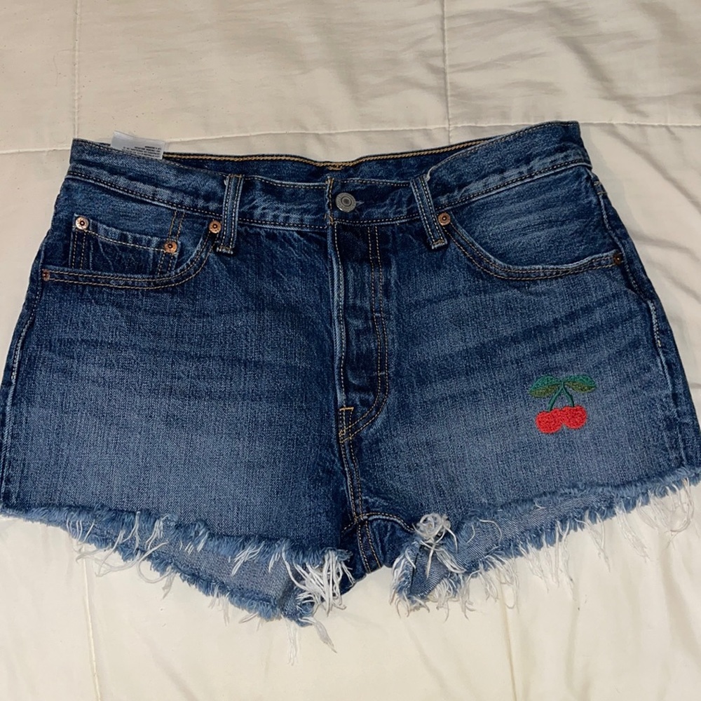 501 Levi’s button up Shorts